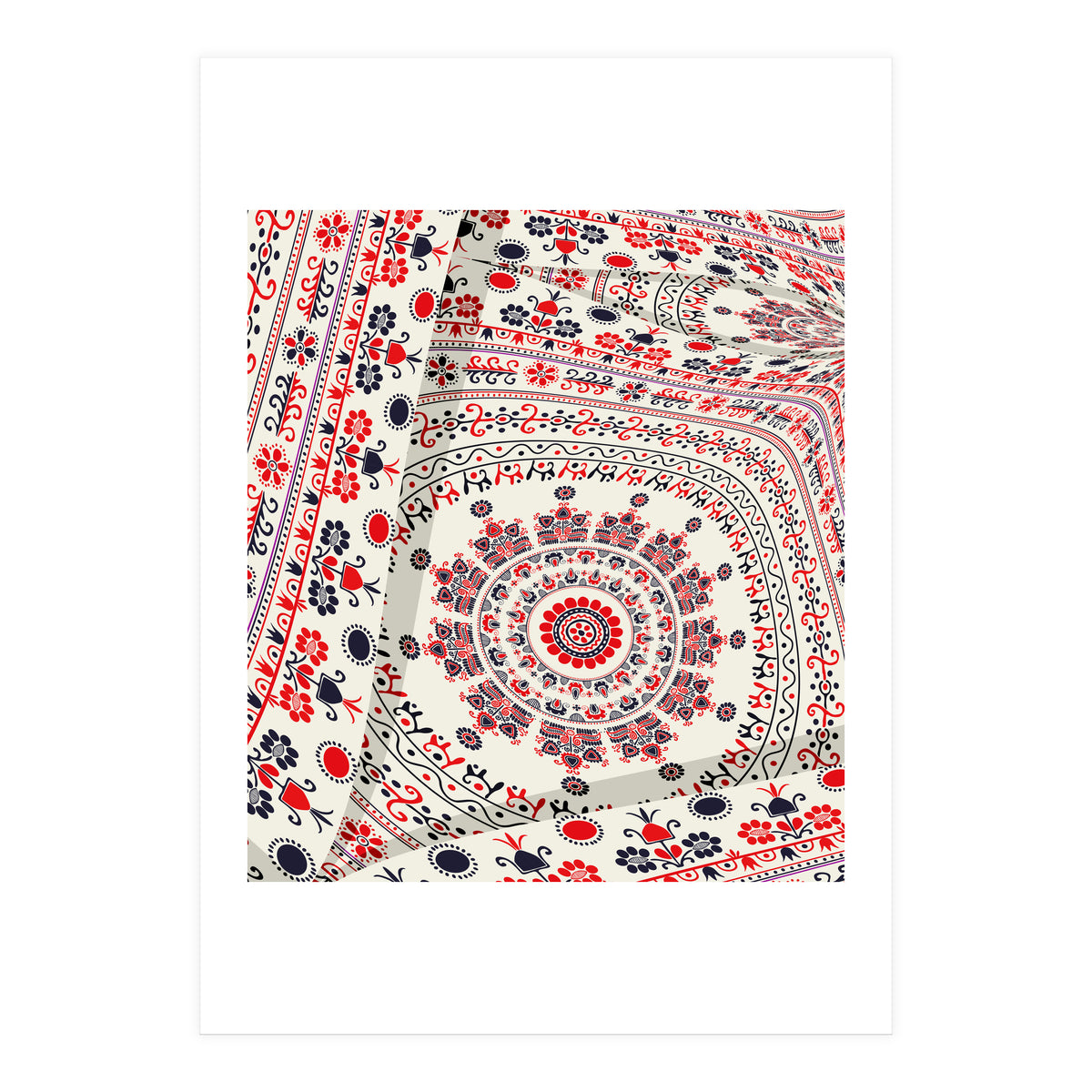 Romanian embroidery background 32 (Print Only)