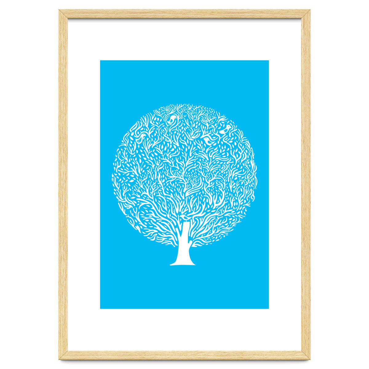 Blue tree
