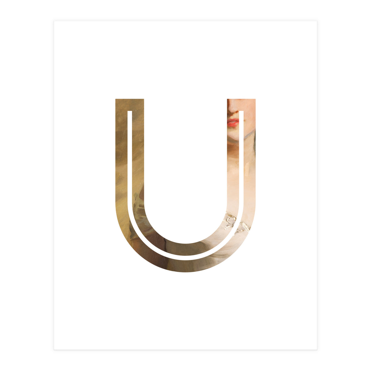 Letter U - (Impress) (Print Only)