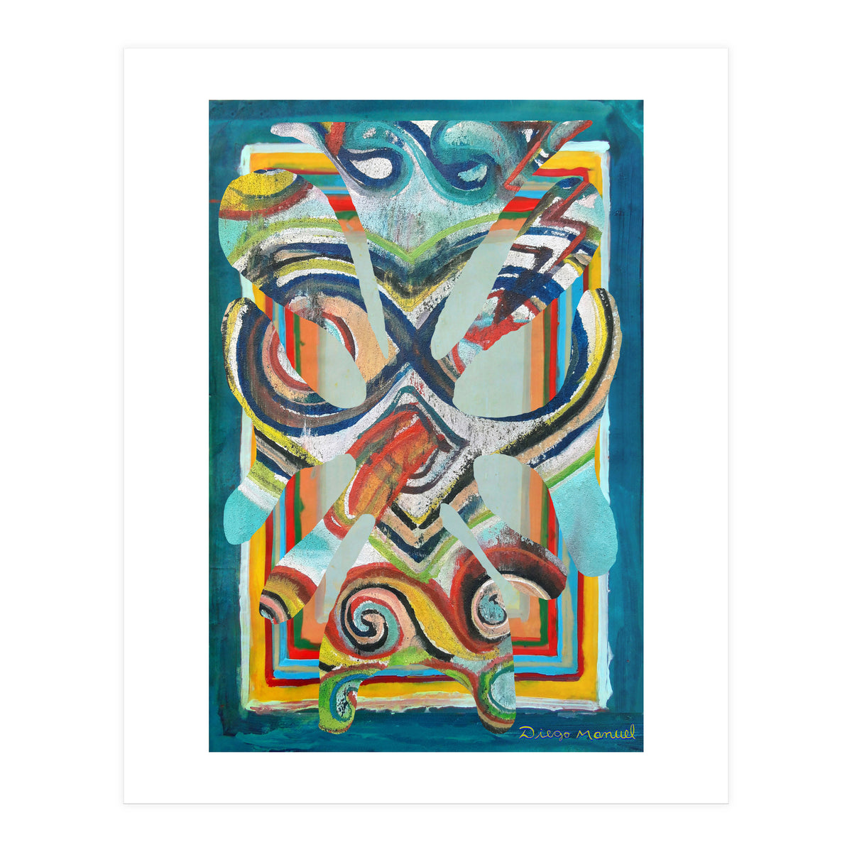 Pop Abstract 2023 Tapiz 11 (Print Only)