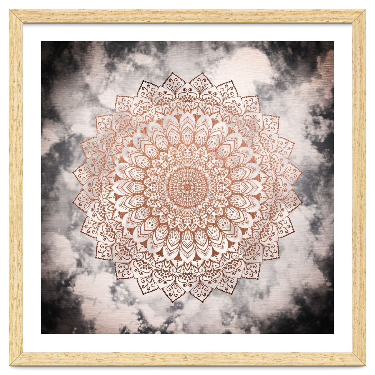 Rose Night Mandala