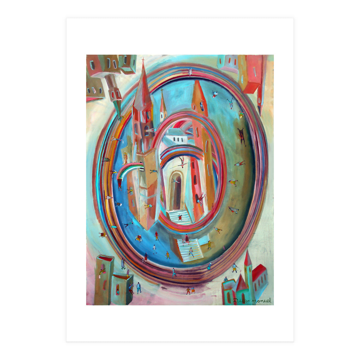 Plaza Redonda B (Print Only)