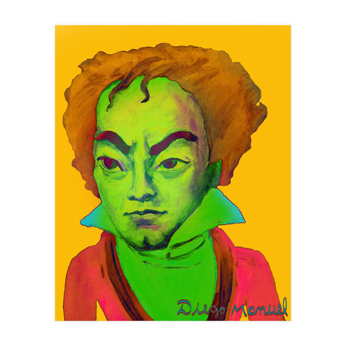 Beethoven Multicolor 3 (Print Only)