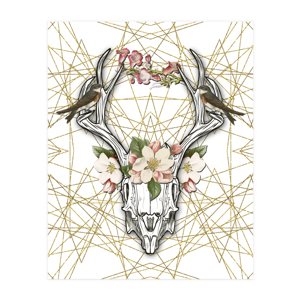 Boho Skull (Print Only)