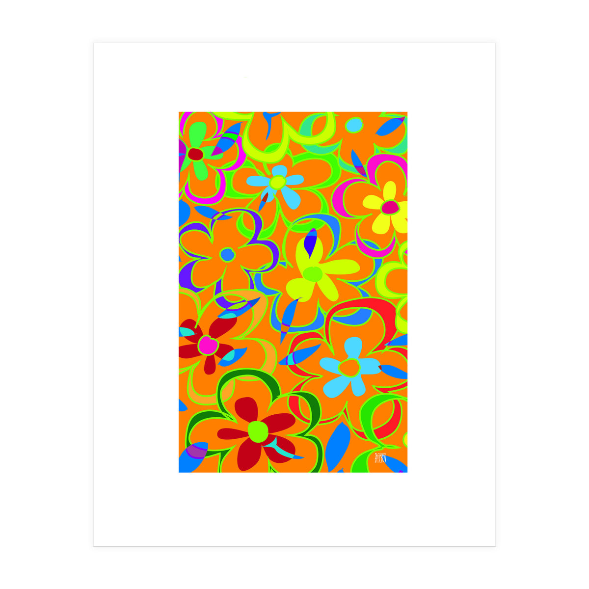 Les Fleurs 1 (Print Only)