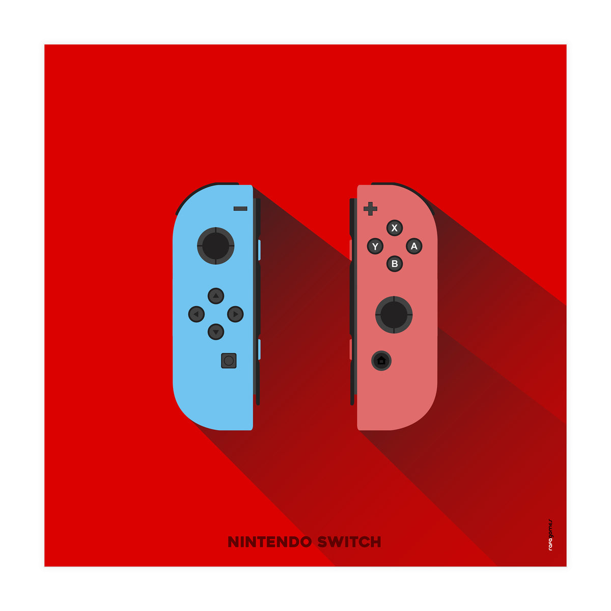Joystick Videogames Switch (Print Only)