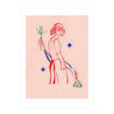 Red lips woman (Print Only) thumbnail
