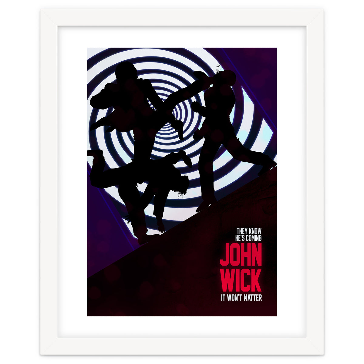 John Wick Minimal Movie Poster