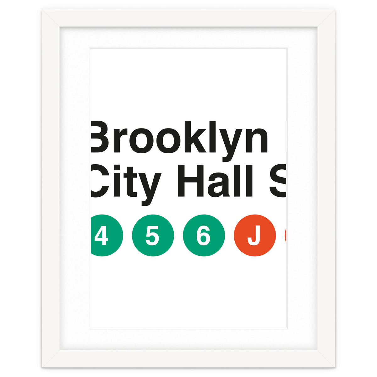Vignelli's Subway Sign