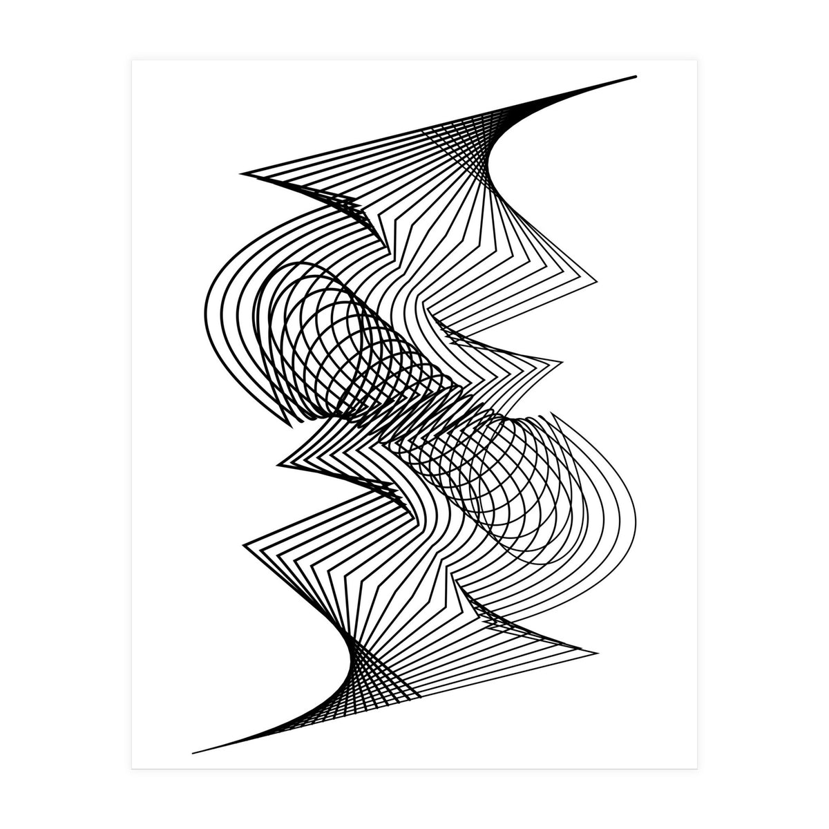 Organized Chaos_White (Print Only)