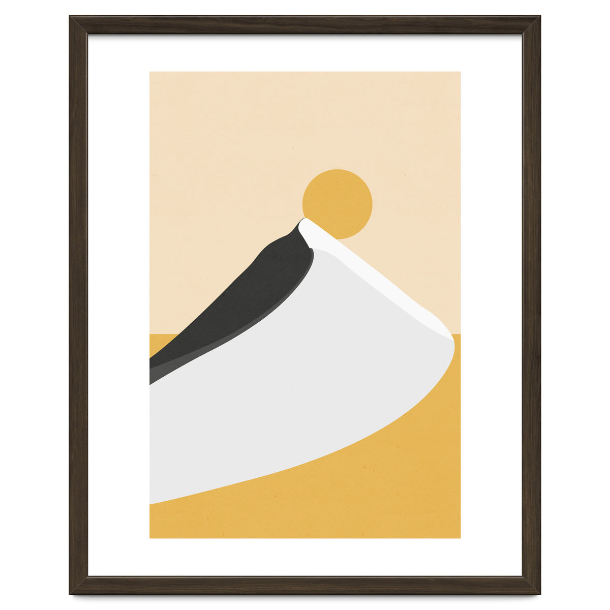 Abstract Dune - Golden Desert