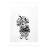 Indian Pug (Print Only) thumbnail