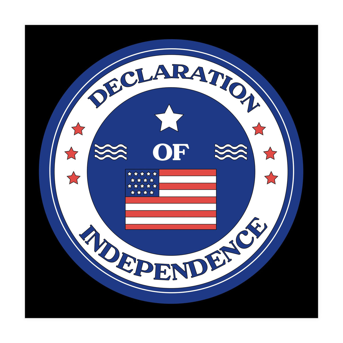 4th Of July independence. (Print Only)