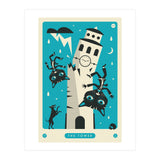 TAROT CARD CAT: THE TOWER (Print Only) thumbnail