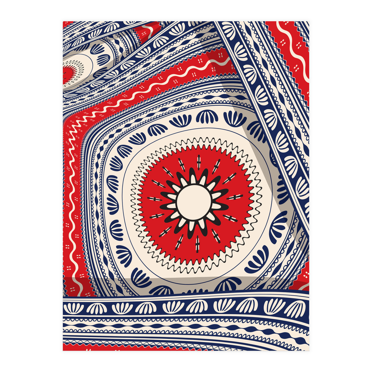 Romanian embroidery background 30 (Print Only)