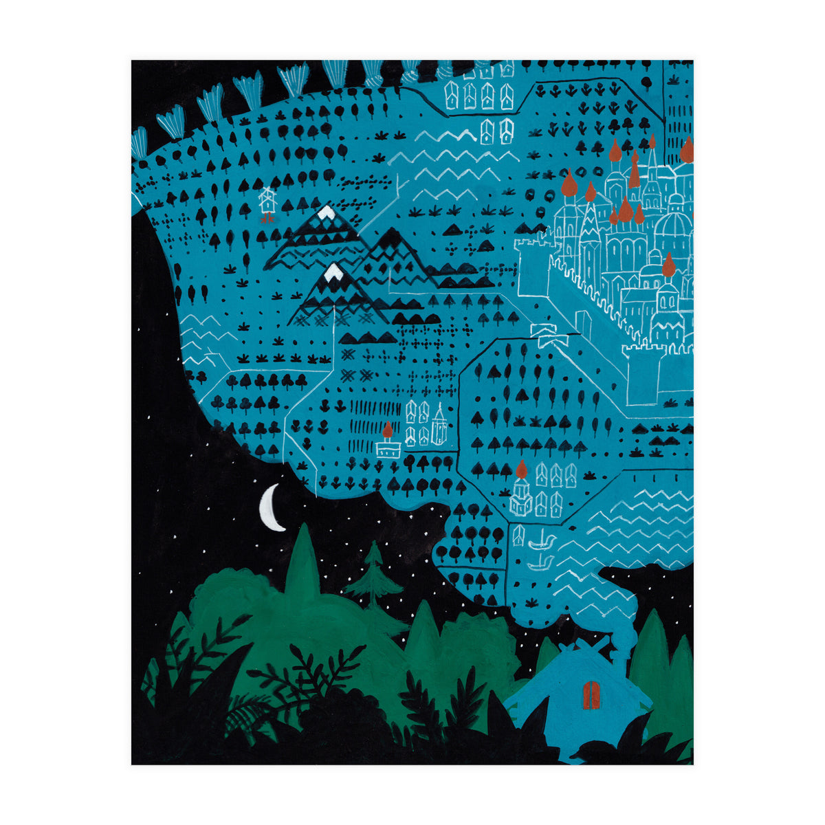 Russian Folk Tales - Go There, I don´t know where, bring me that, I don´t know what (Print Only)