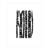 Woodcut Birches (Print Only) thumbnail