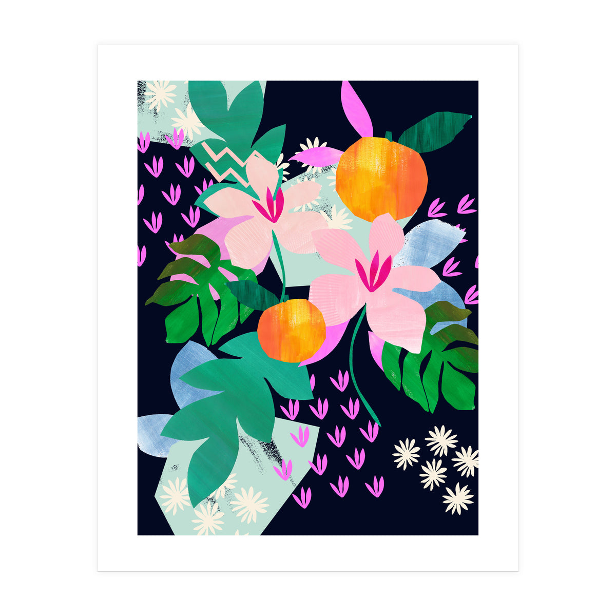 Orange tropical (Print Only)