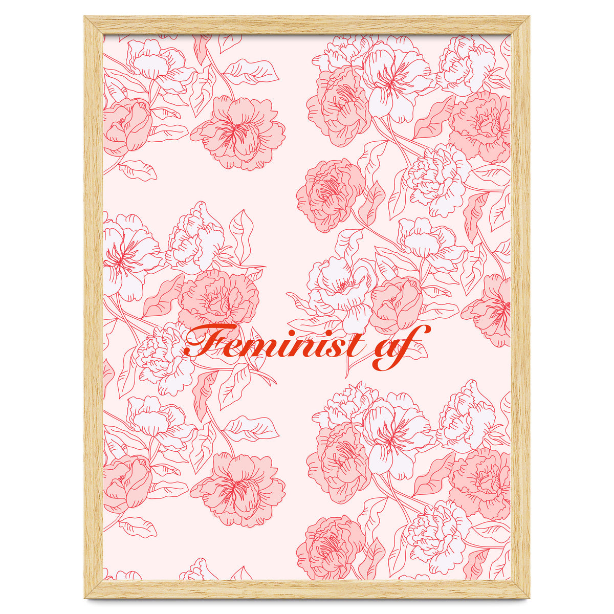 Flowers Feminist Millenialprint