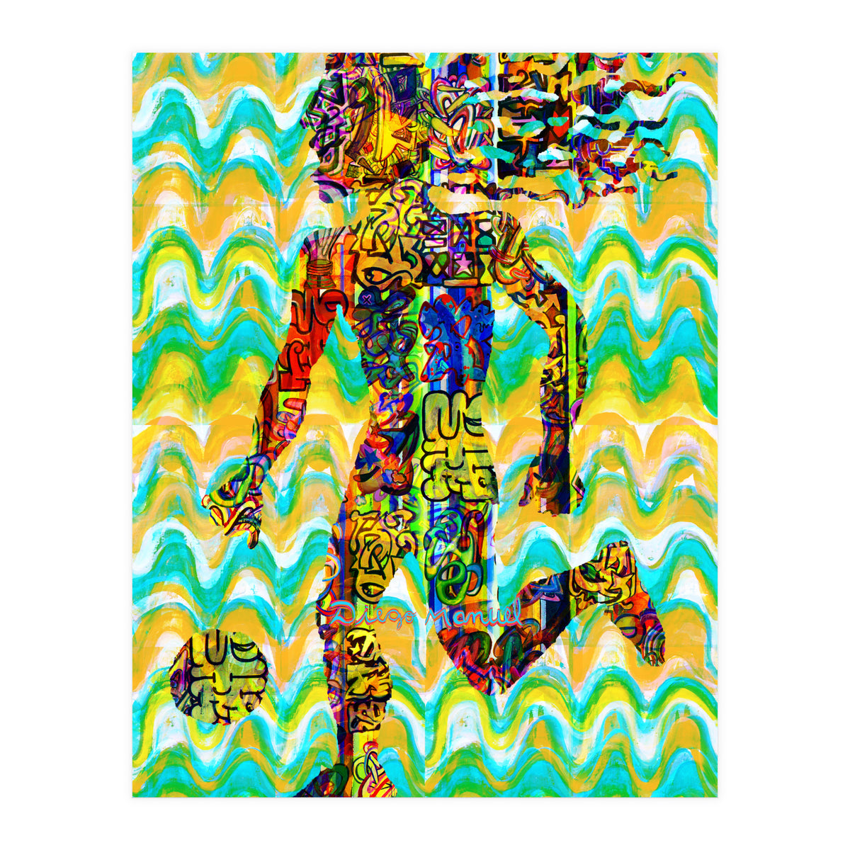 Jugador Nuevo 43 (Print Only)