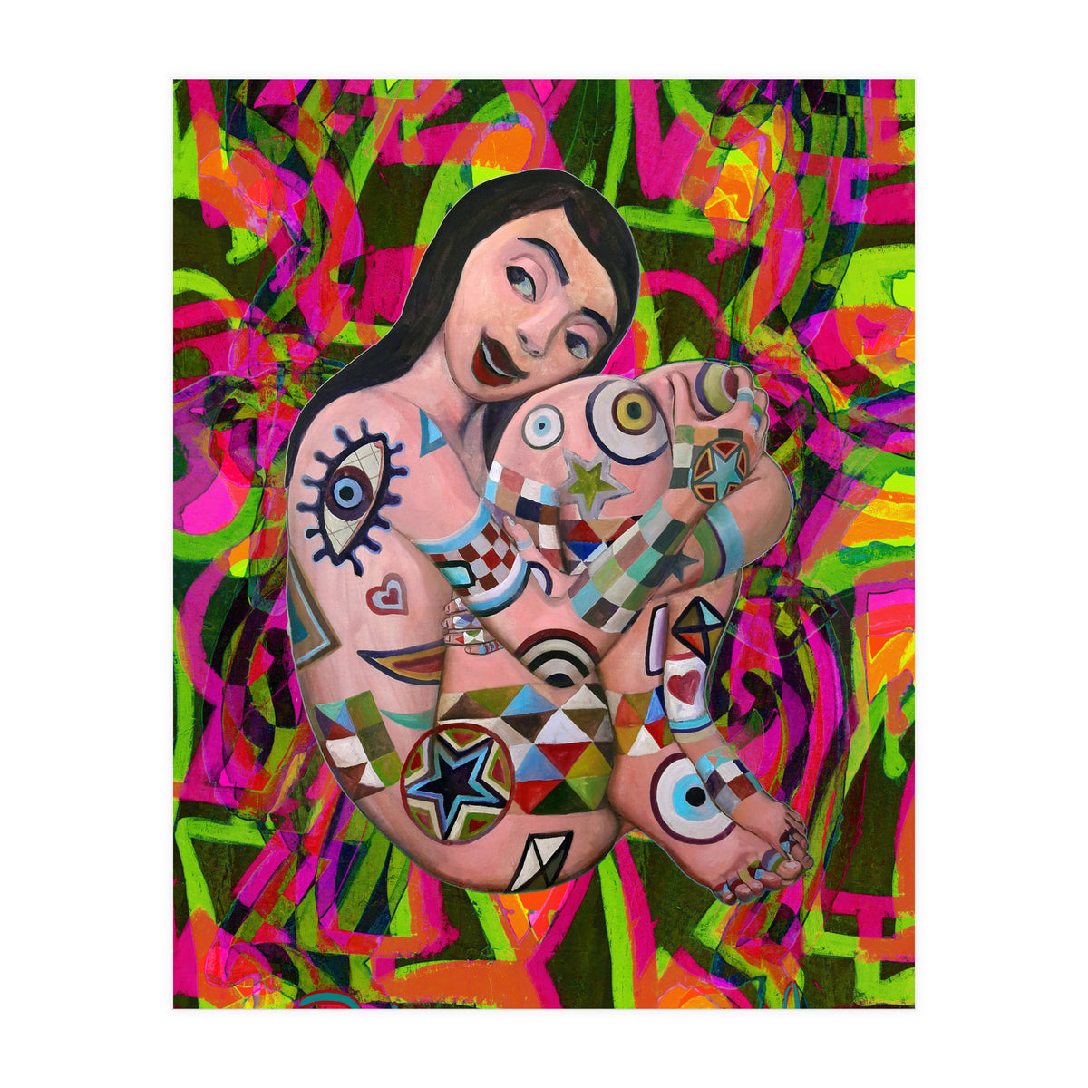 Chica Tatuada 2 (Print Only)