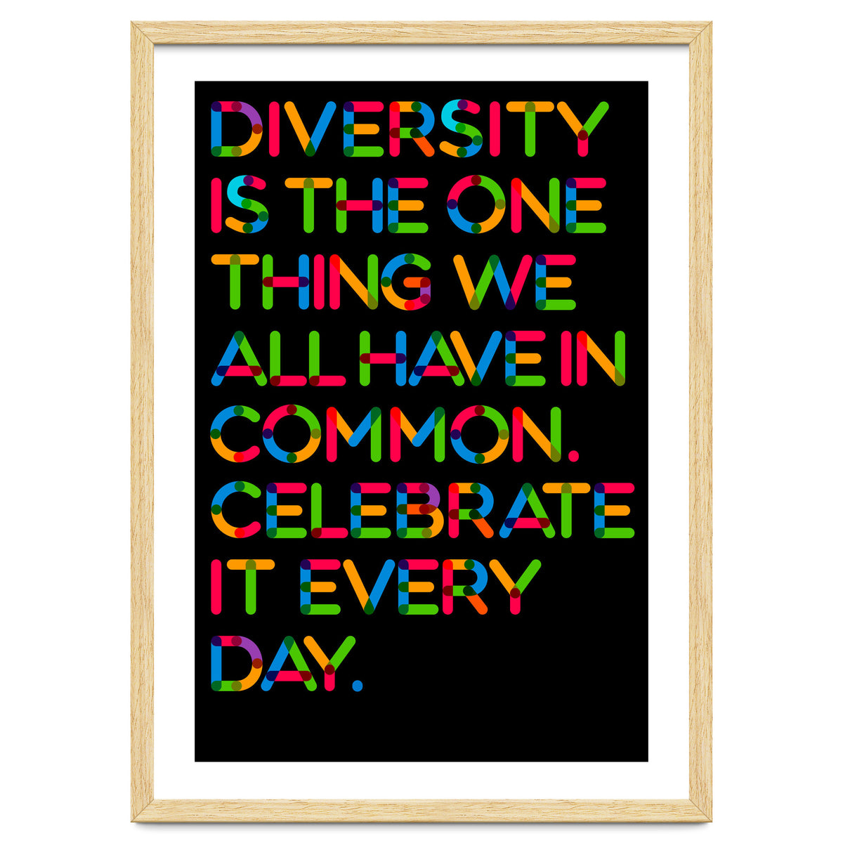 DIVERSITY (black Version)