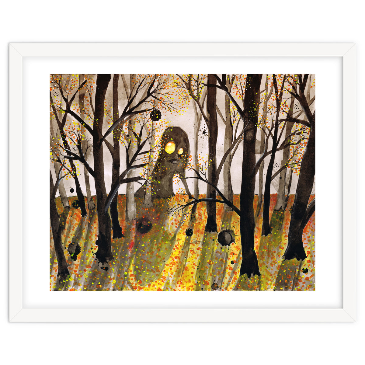 Monster in the woods