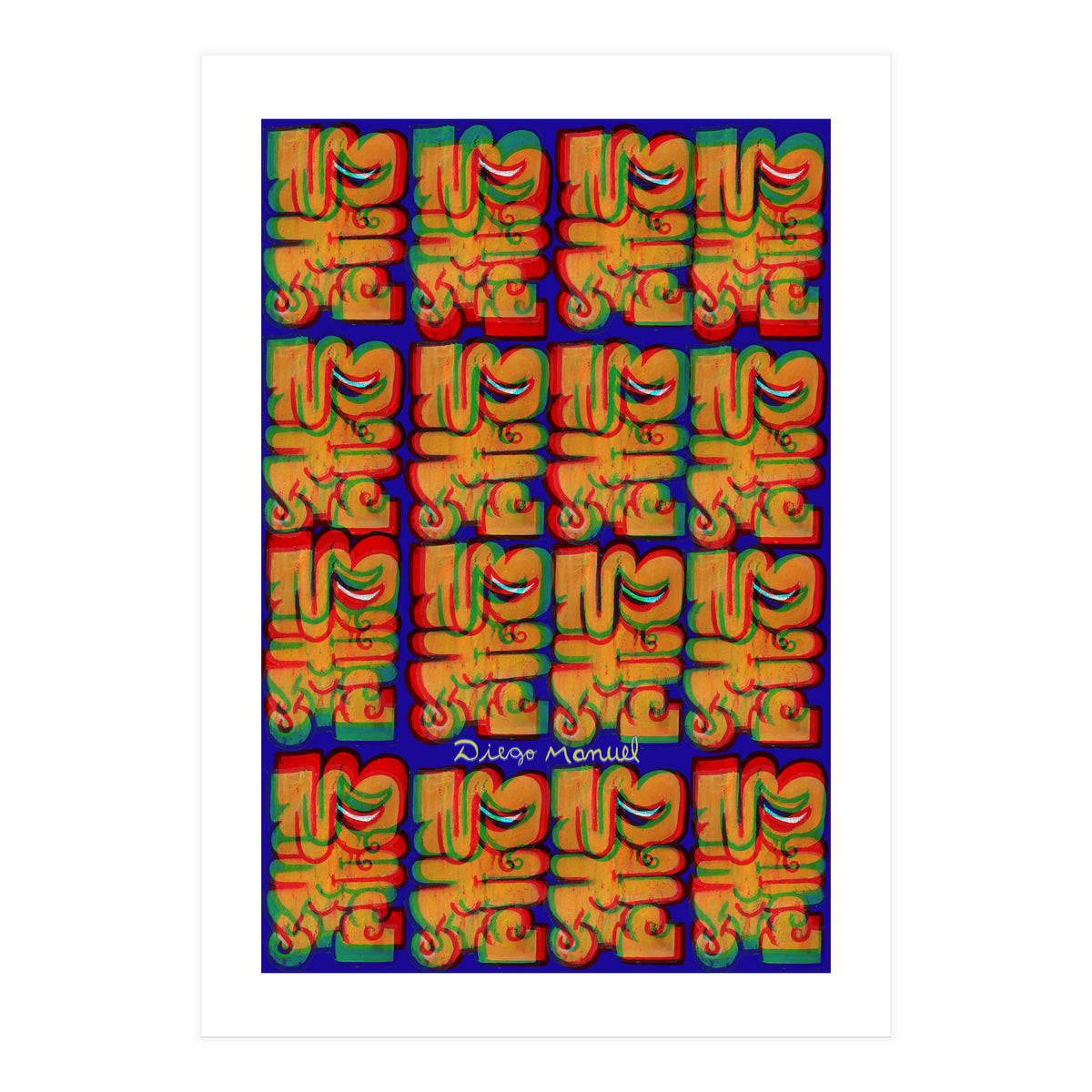 Graffitis 2021 Tapiz 134 (Print Only)