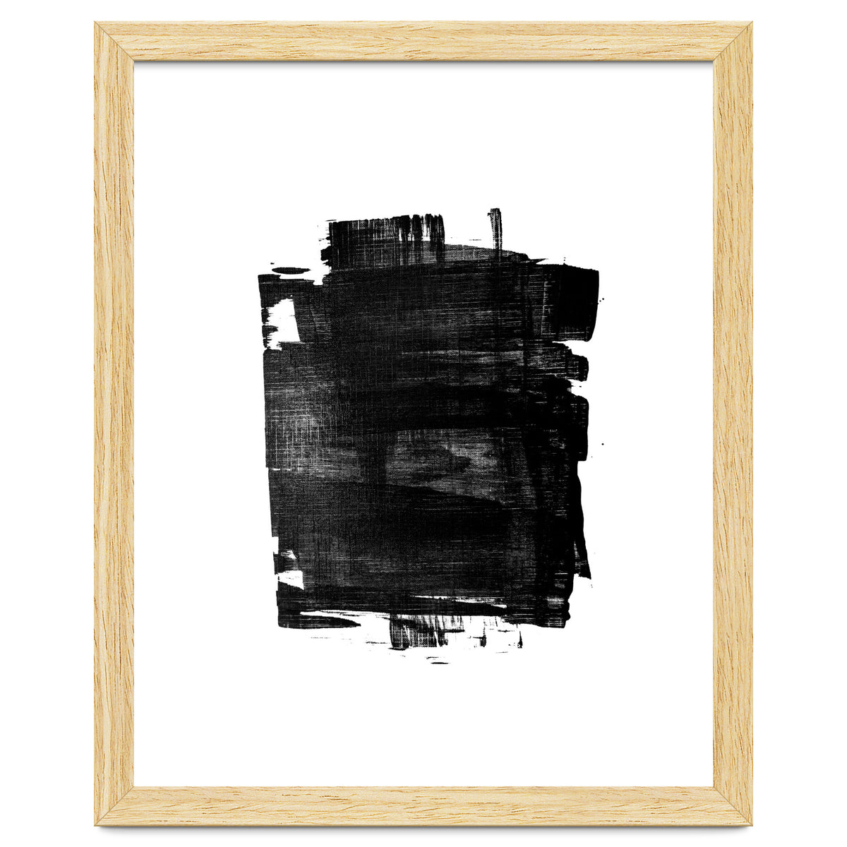 Minimalist Textured Brushstroke Art #1