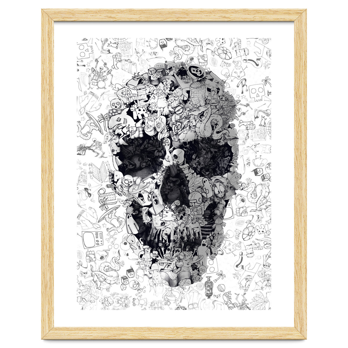 Doodle Skull