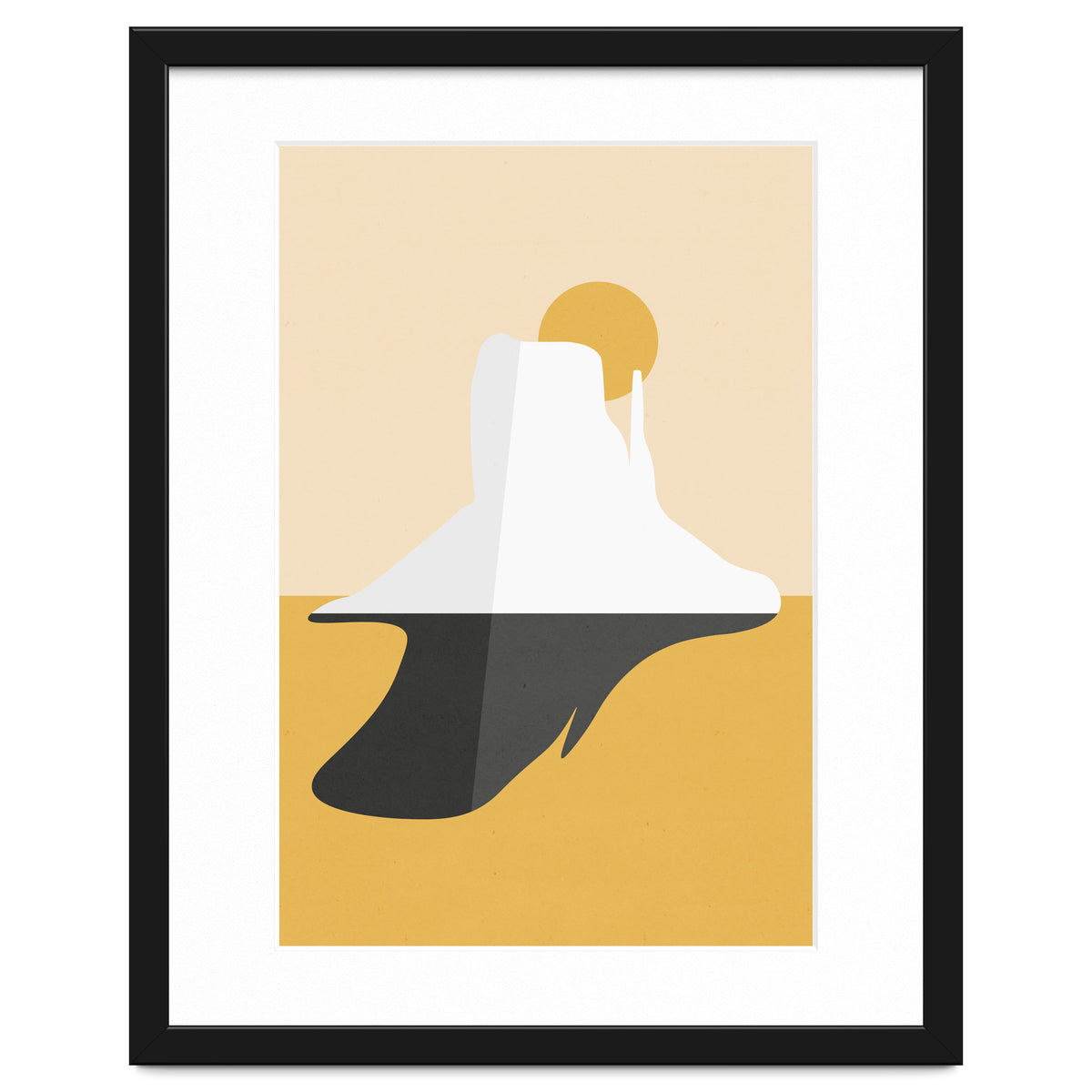 Abstract Mesa - Golden Desert