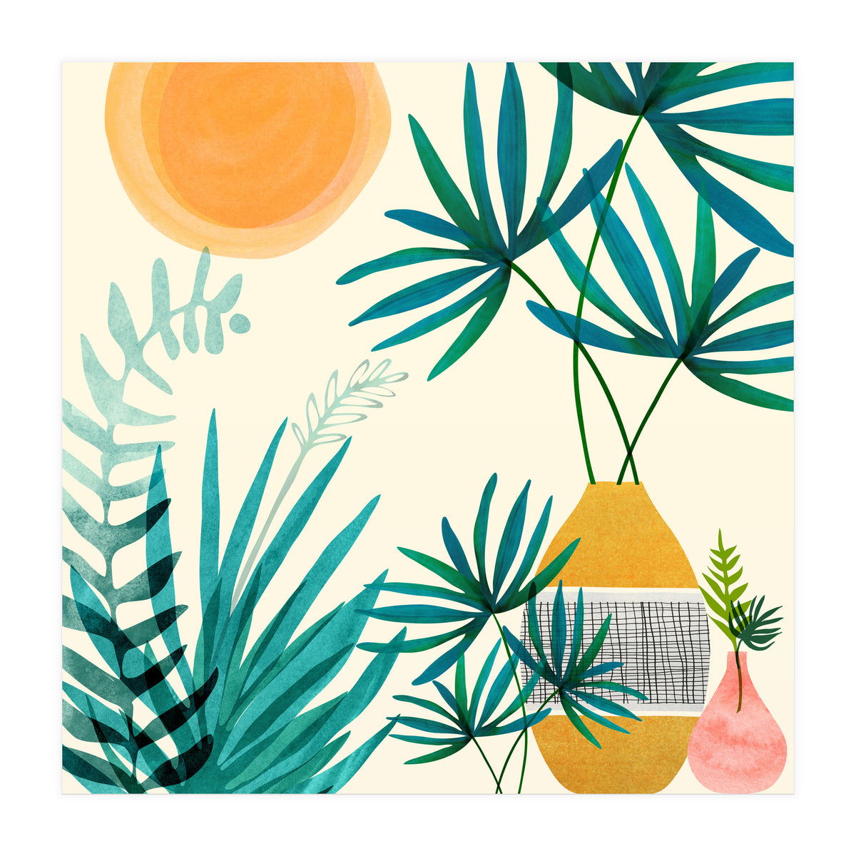 Moroccan Garden (Print Only)