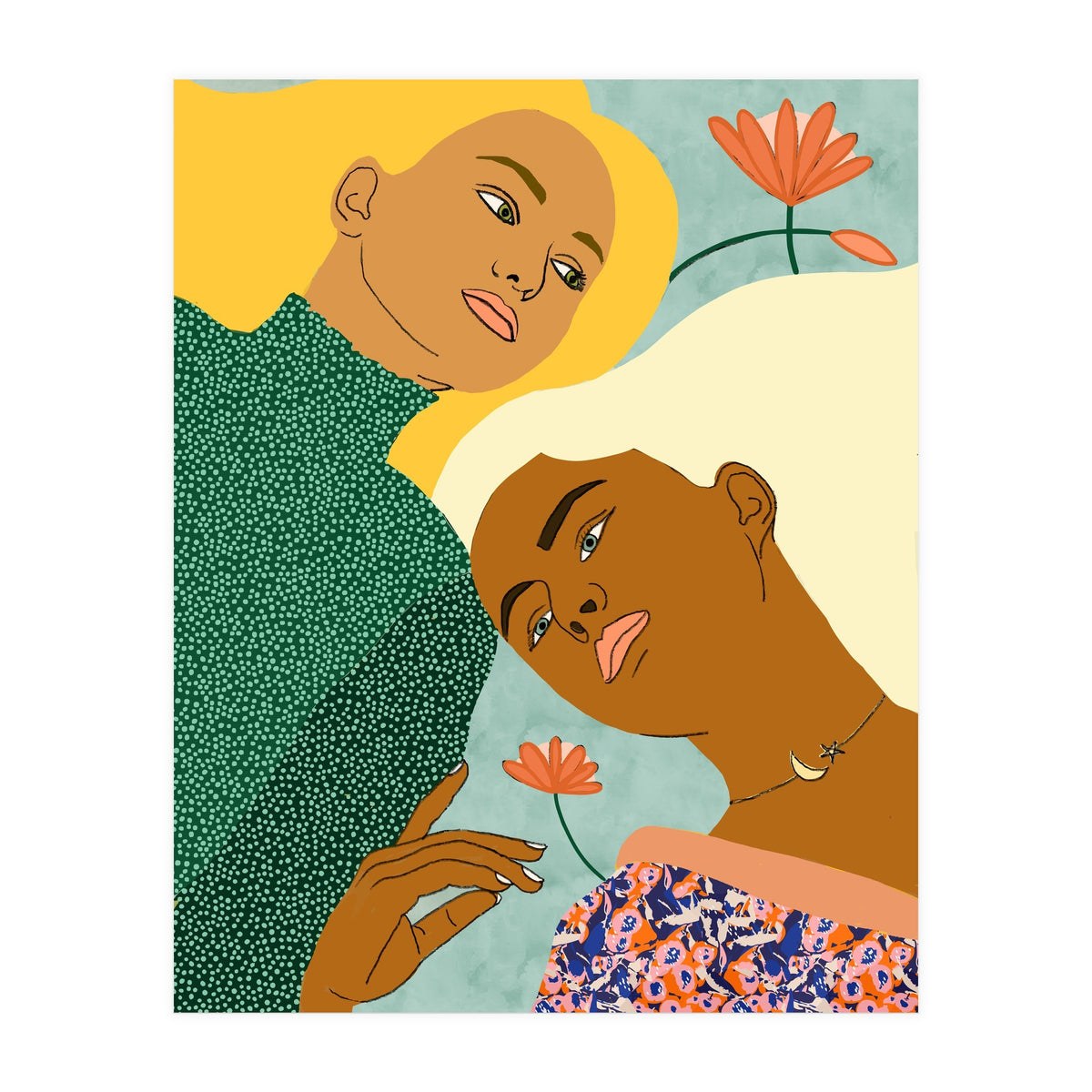 Two Souls One Body II (Print Only)