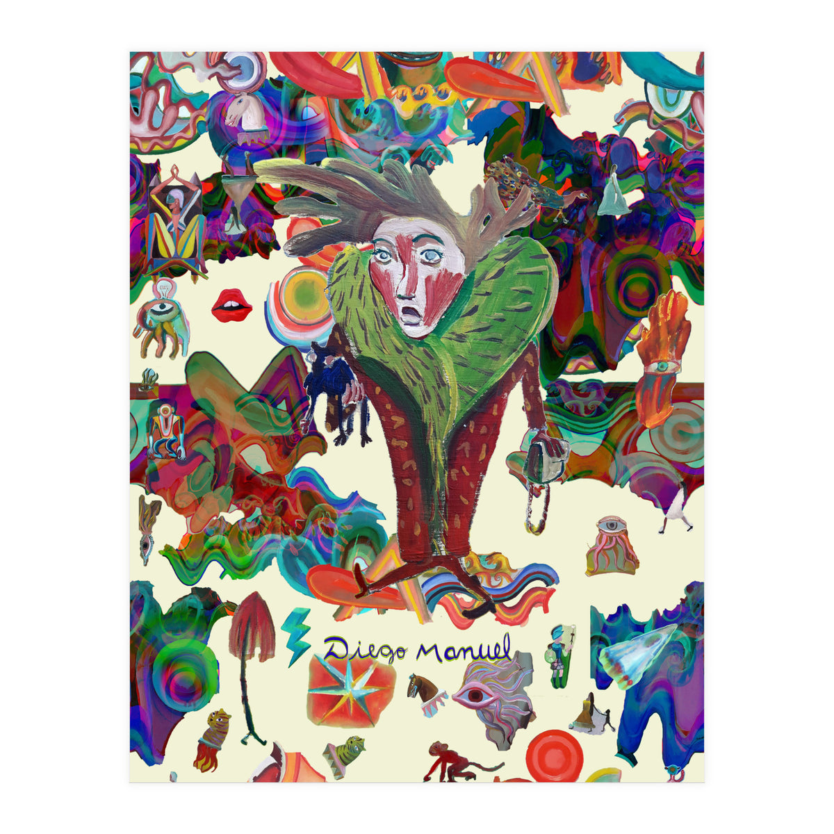 Graffitis 2021 Tapiz 59 B (Print Only)