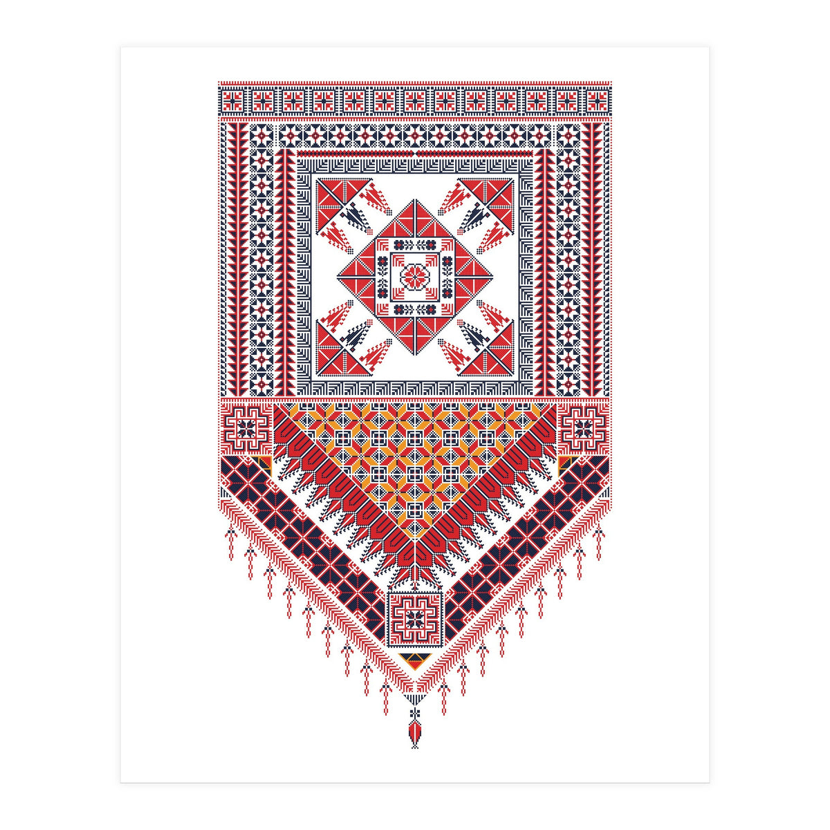 Tatreez Ornament 21 (Print Only)