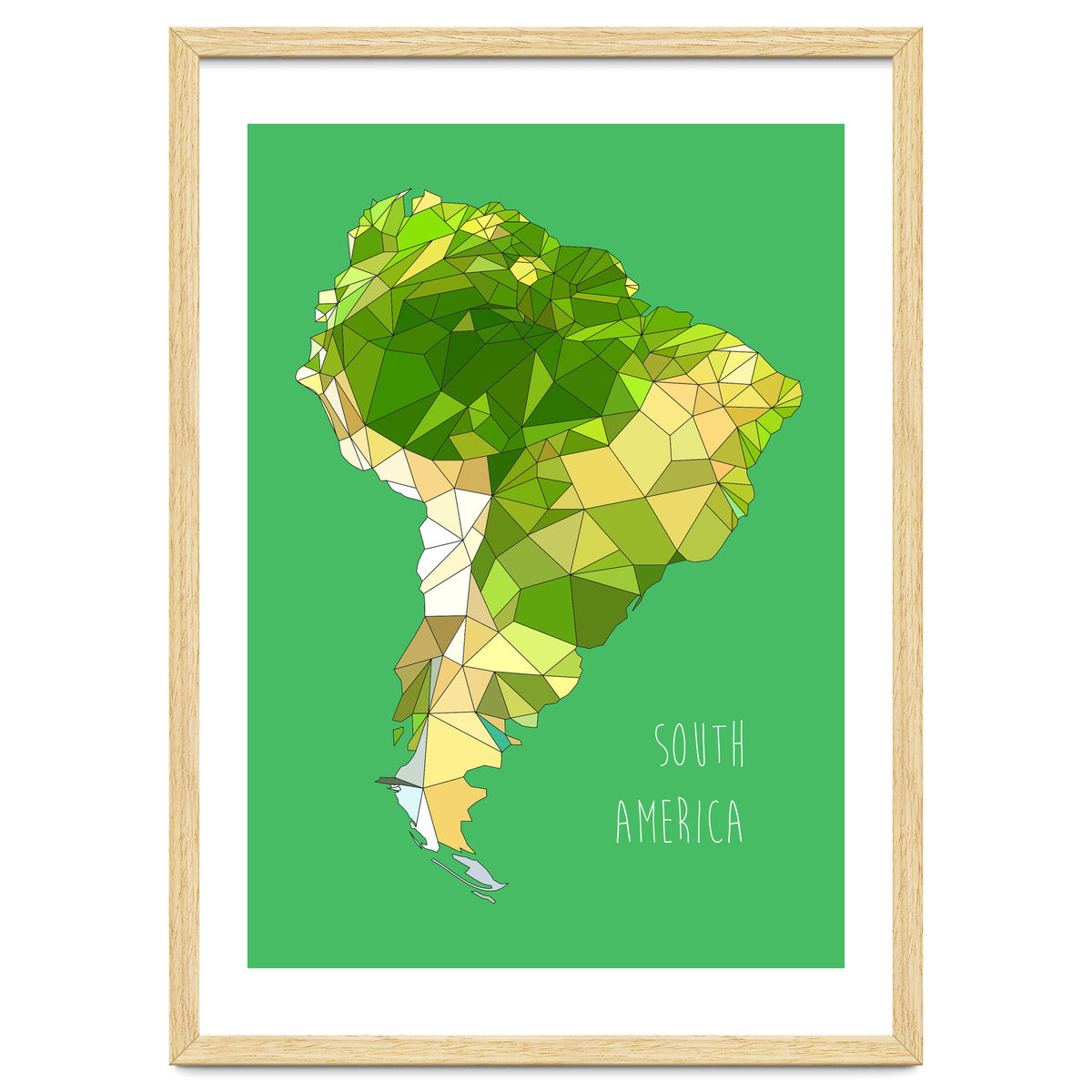 SOUTH AMERICA – Green
