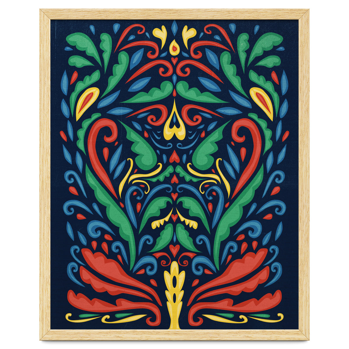 Art Nouveau Folk Art Style