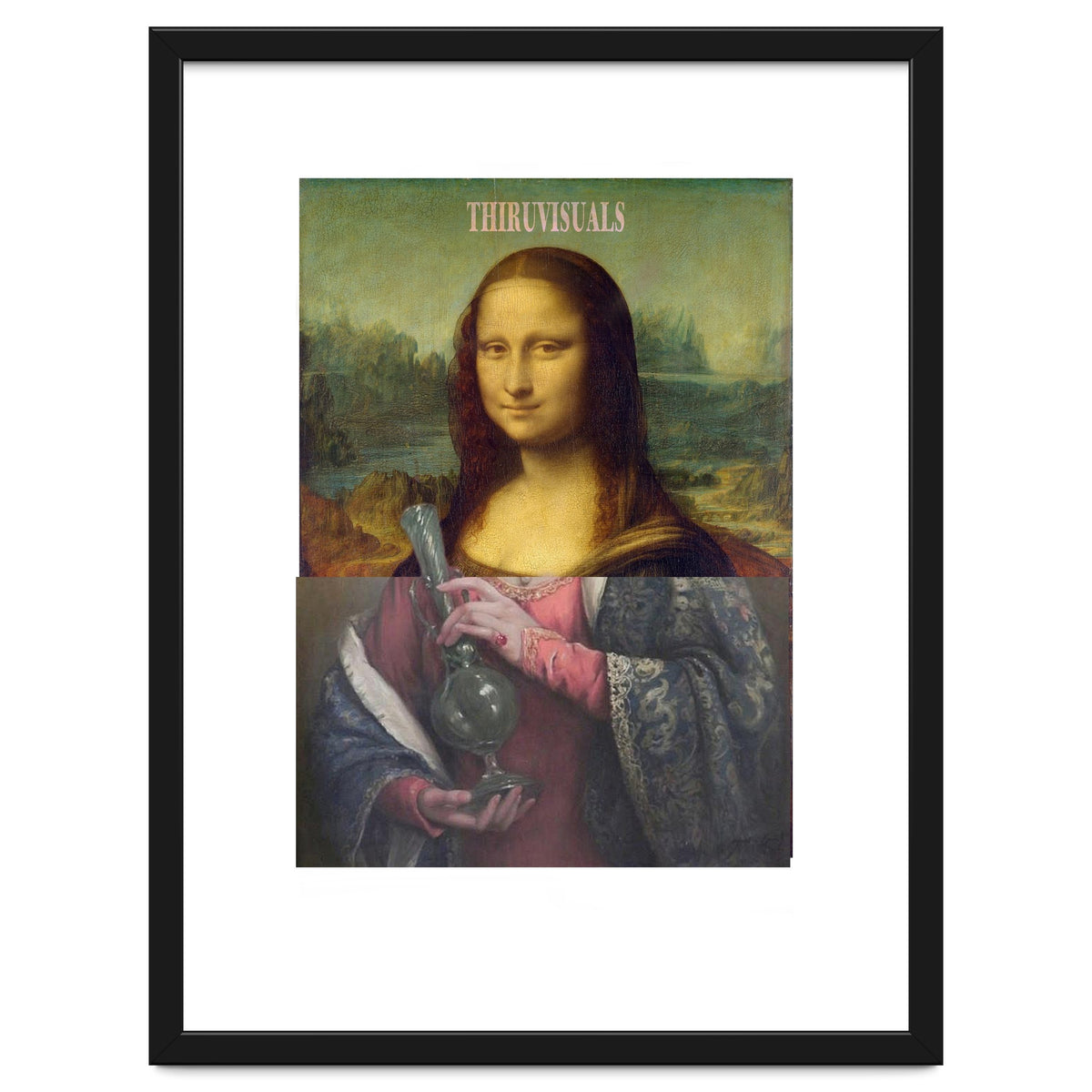 Mona Lisa with the Bong