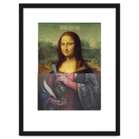 Mona Lisa with the Bong
