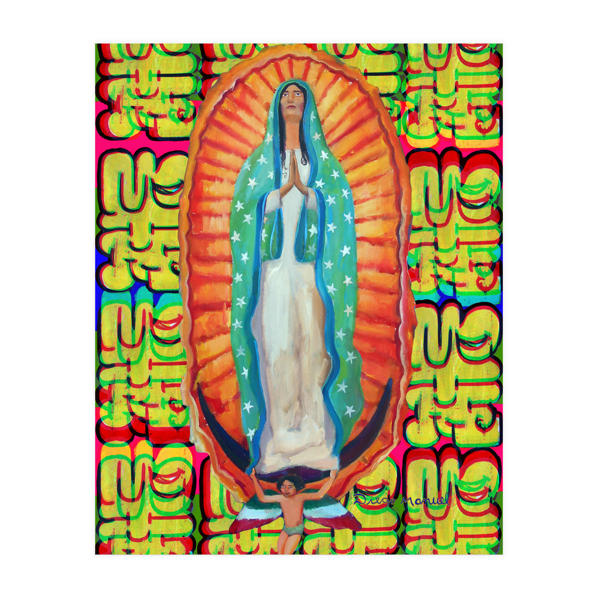 Virgen De Guadalupe 2 (Print Only)