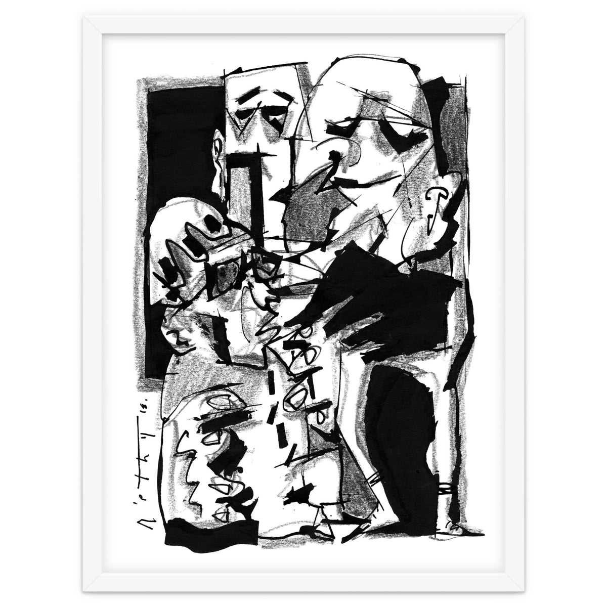 Chapter One: Never Talk With Strangers - b&w