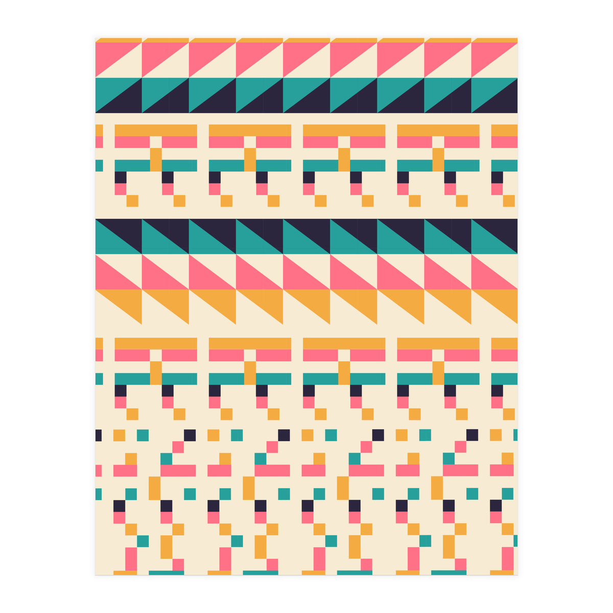 Pattern 1 (Print Only)