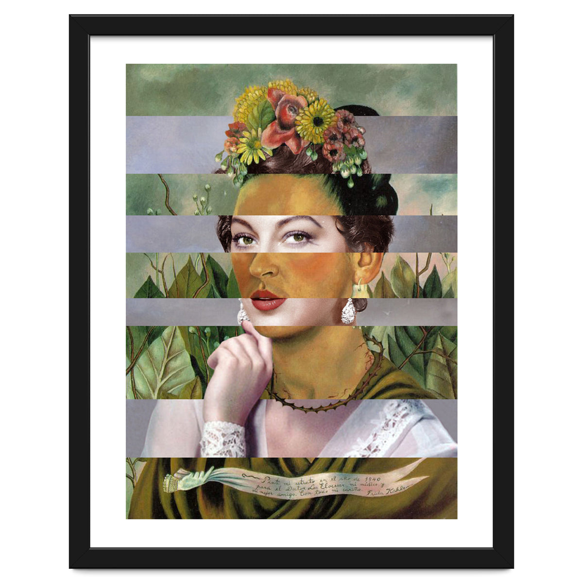 Frida Kahlos Self Portrait With