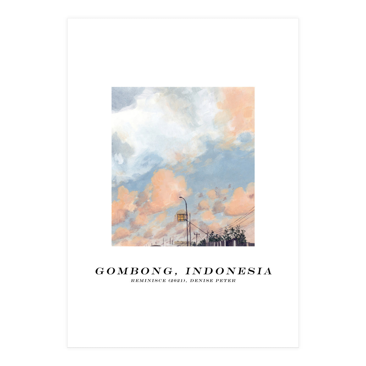 Gombong, Indonesia (Print Only)
