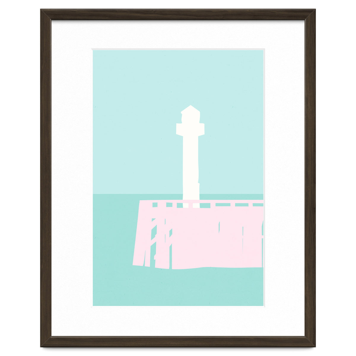 Minimal Pier - Turquoise Coast