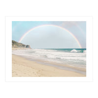 Malibu Beach Rainbow (Print Only)