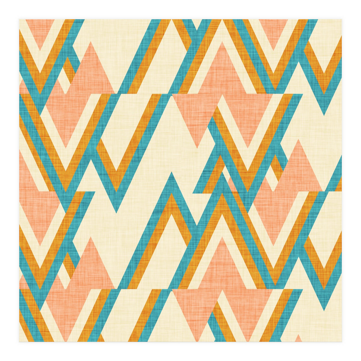 New Mid Mod Woods Pearl  (Print Only)