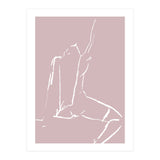 Seated Woman Pink (Print Only) thumbnail
