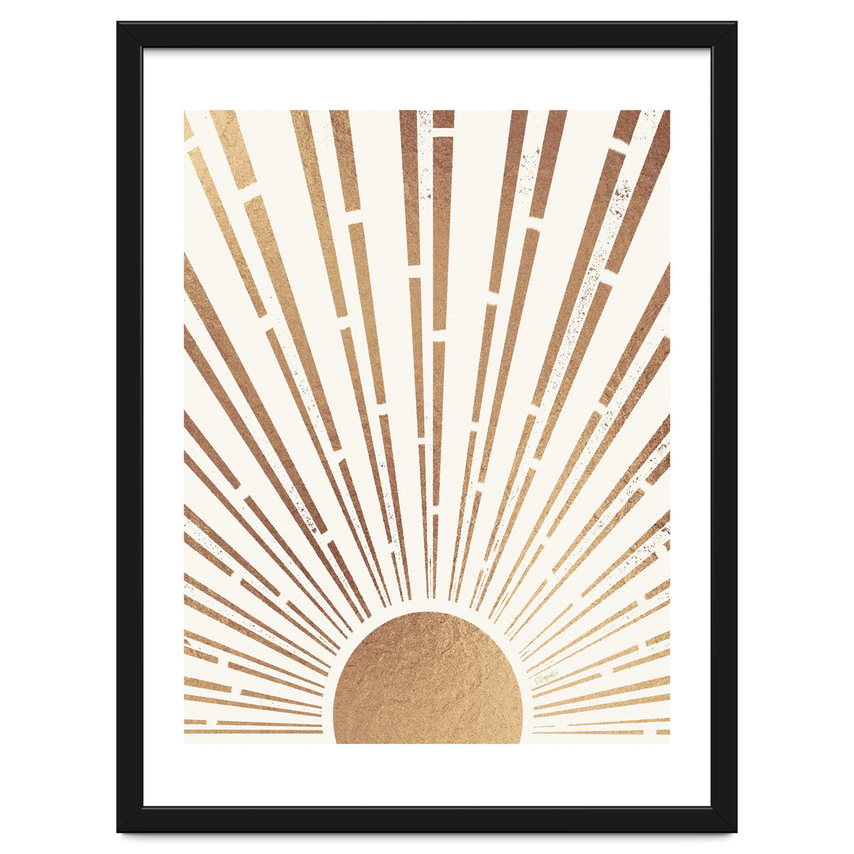 Sun Shines Inside You Gold