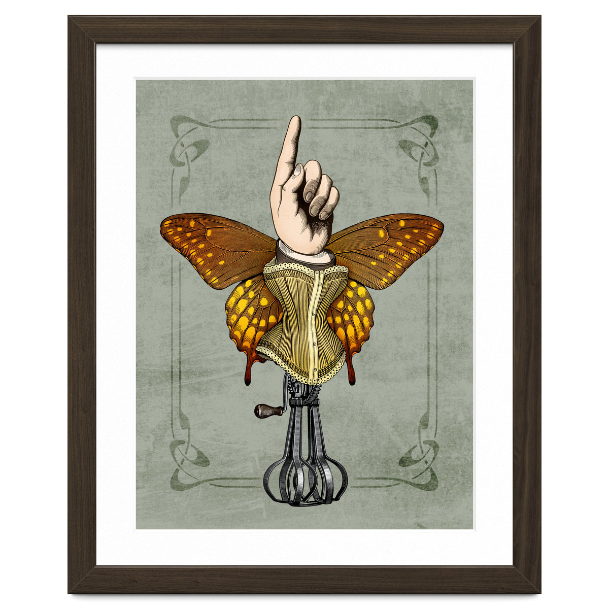 Butterhand Portrait